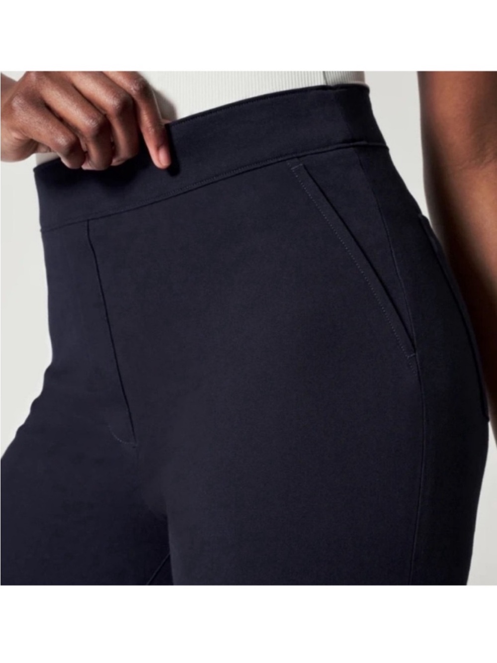 Spanx Classic Polished Kick Flare Black Pants Tall Size XL - Picture 3 of 12